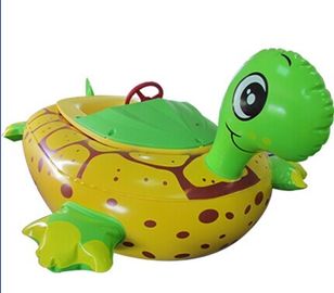 Bateau de butoir animal de jouet de jeux de l'eau de tortue électrique gonflable de bateau